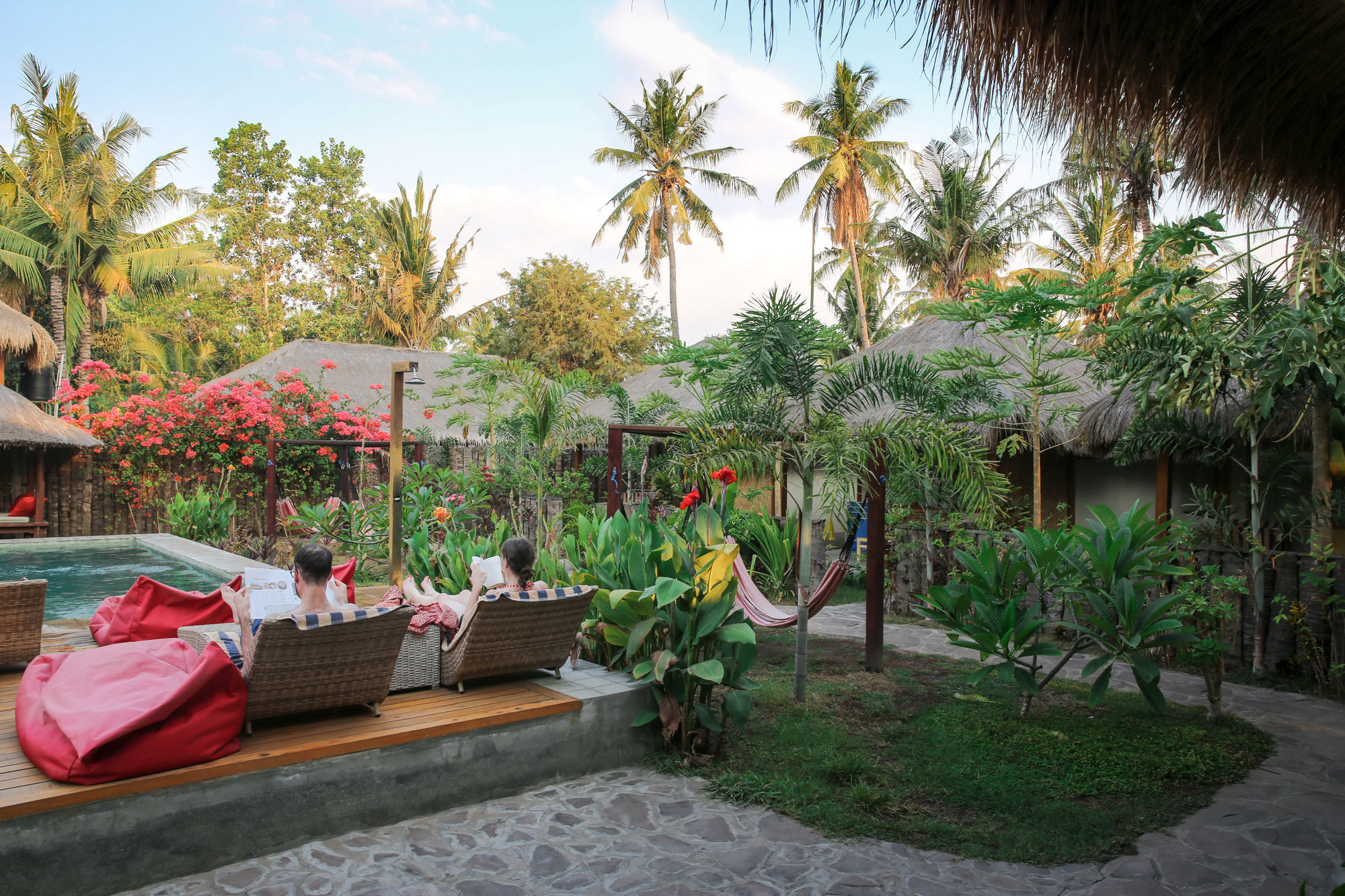 3W Cottages And Villas Gili Air Exterior photo